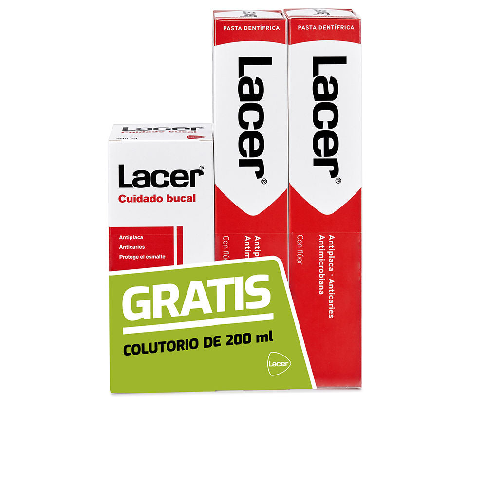 TOOTHPASTE PACK 2 x 125 ml + mouthwash 200 ml