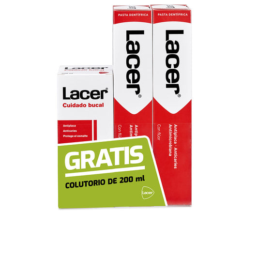 TOOTHPASTE PACK 2 x 125 ml + mouthwash 200 ml