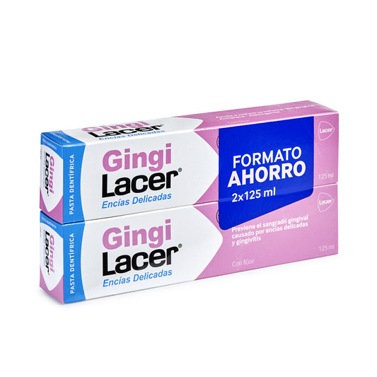 GINGILACER TOOTHPASTE PACK 2 x 125 ml