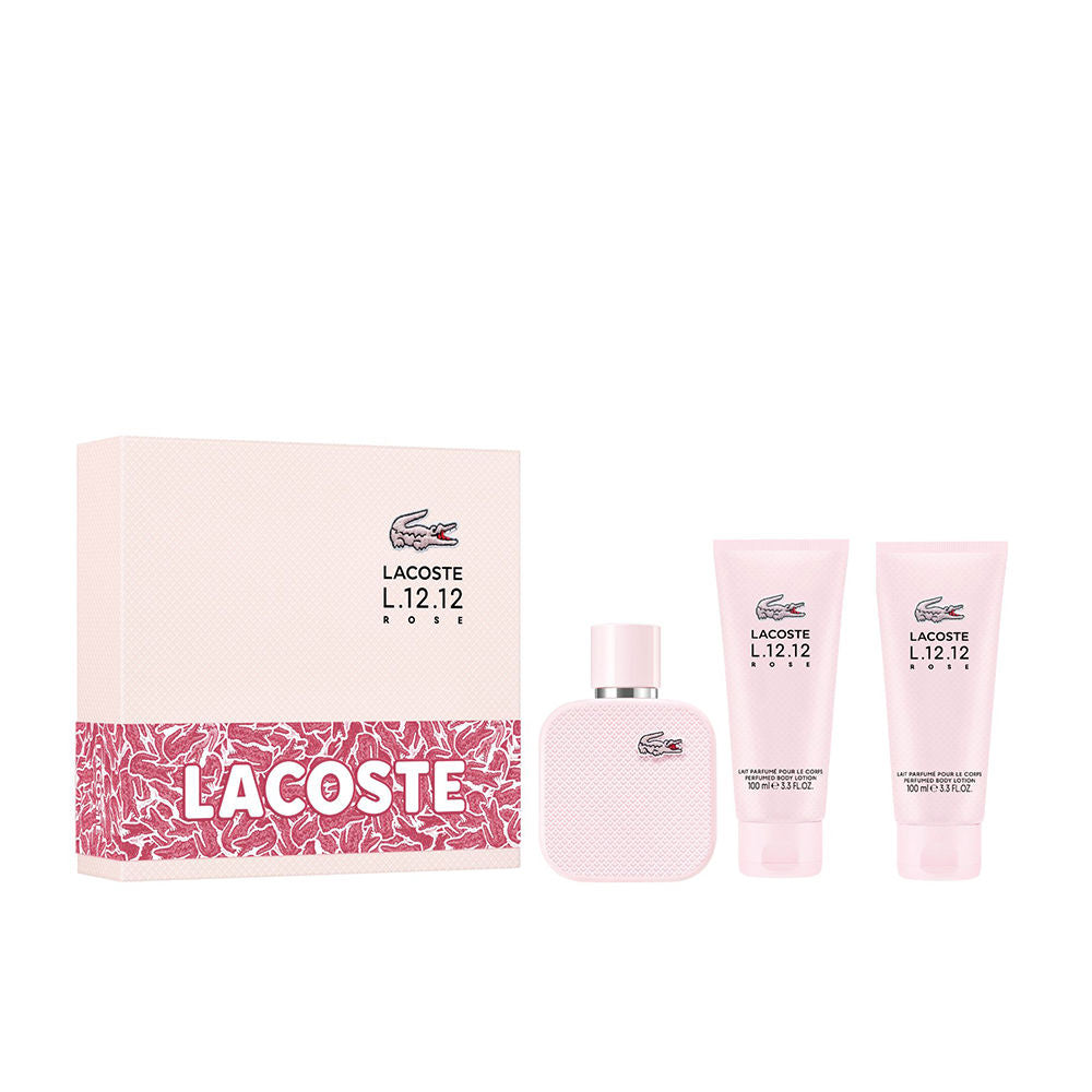 LACOSTE L.12.12 ROSE CASE 3 pcs
