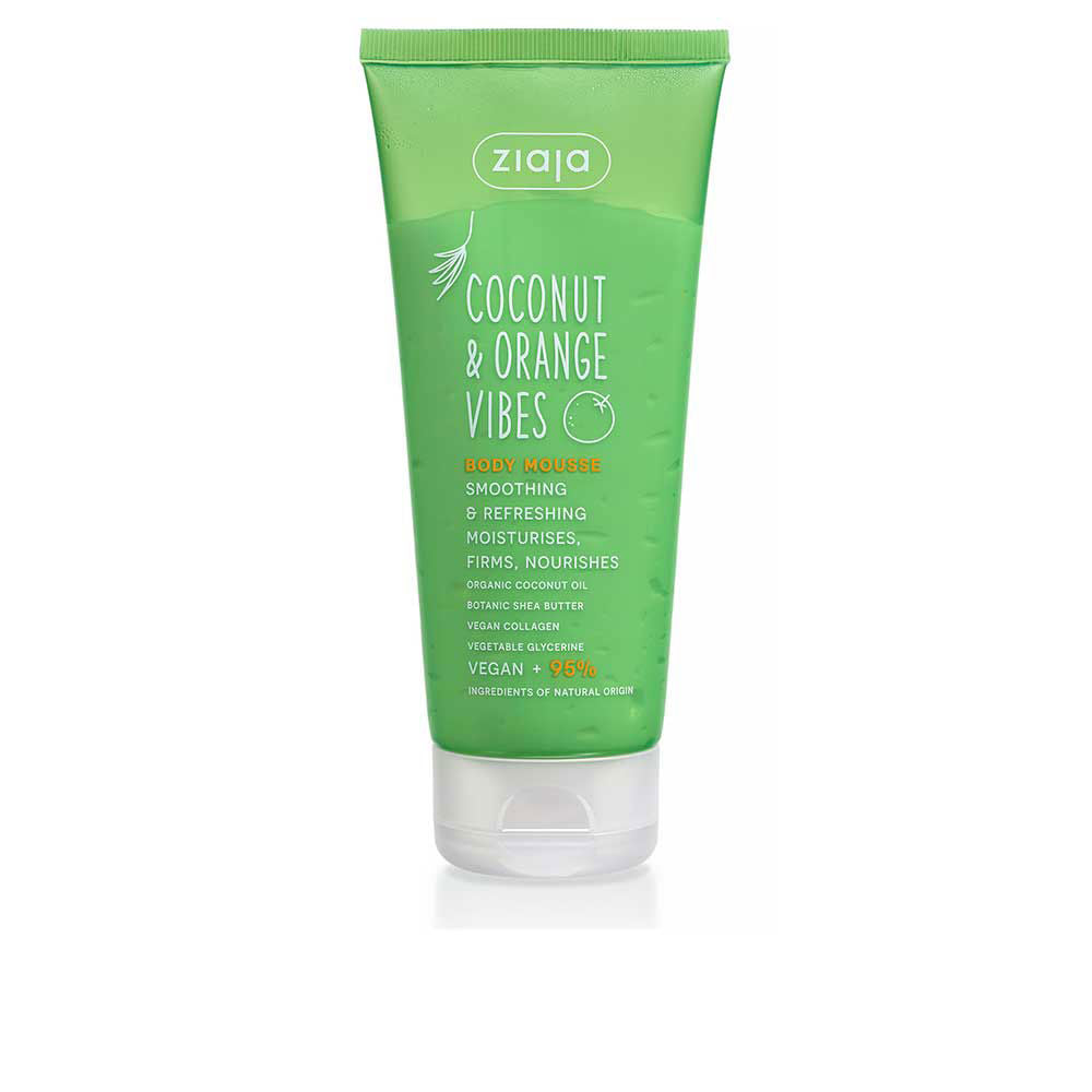 COCONUT &amp; ORANGE VIBES softening and refreshing body mousse 200 ml
