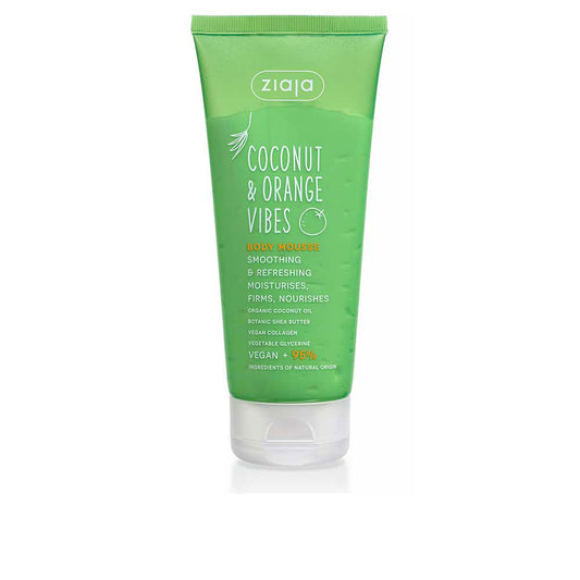 COCONUT &amp; ORANGE VIBES softening and refreshing body mousse 200 ml
