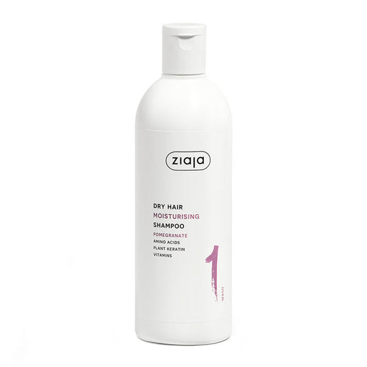 PLANT ESSENTIALS pomegranate moisturizing shampoo 400 ml