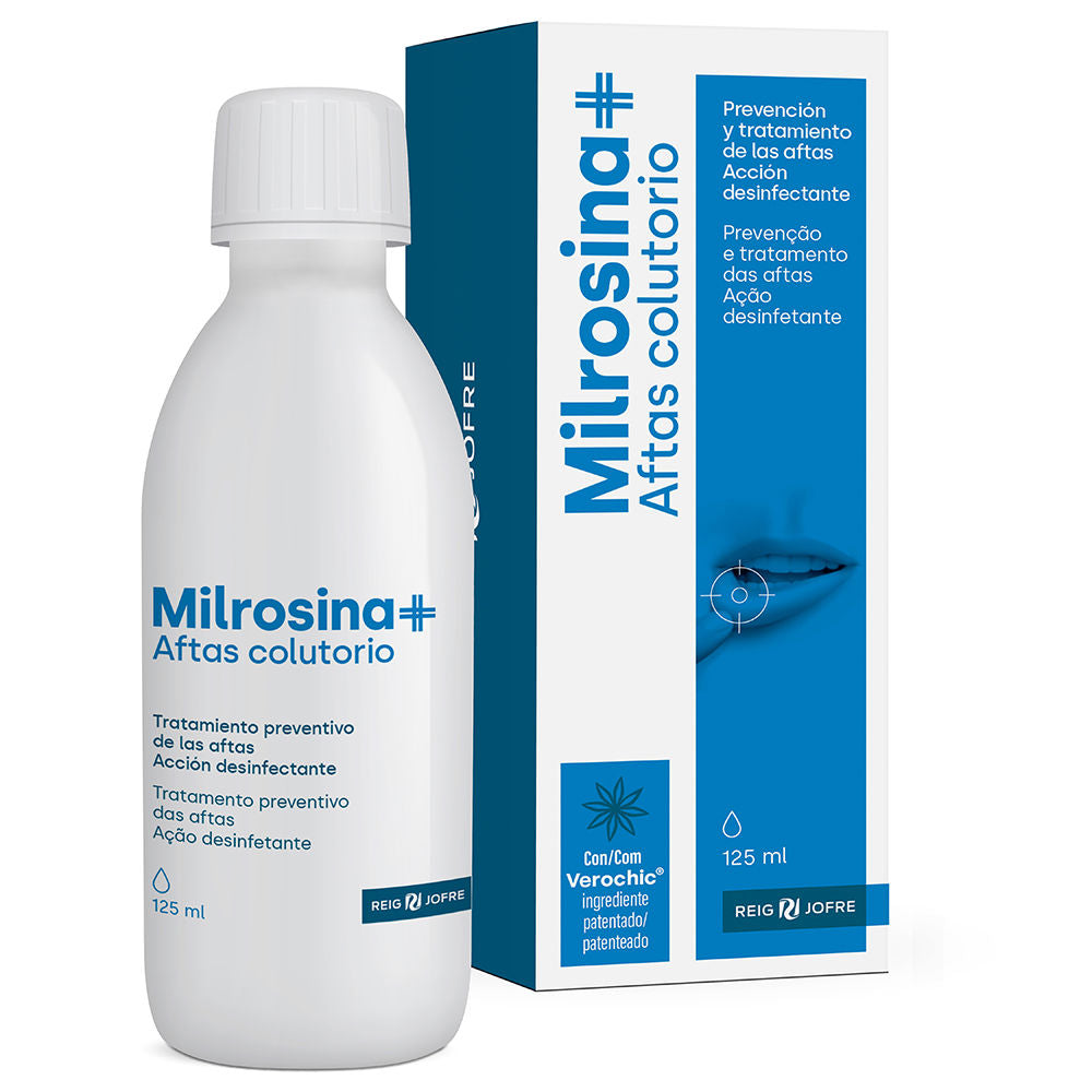 MILROSINA+ thrush mouthwash 125 ml