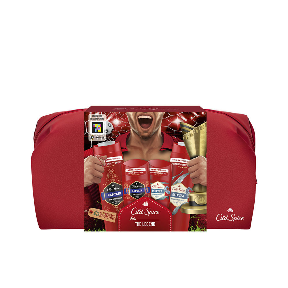 OLD SPICE CAPTAIN CASE 4 pcs