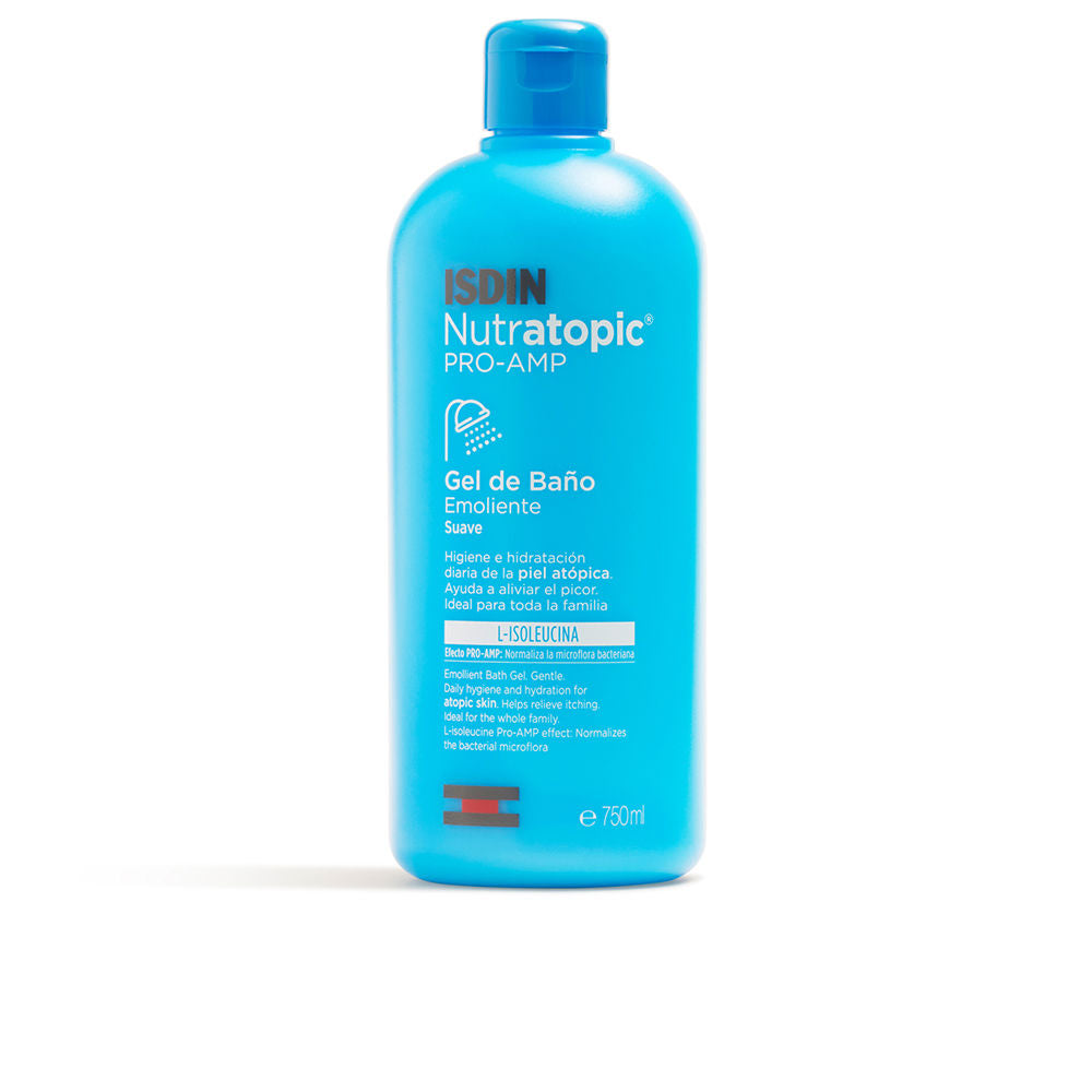 Isdin Nutratopic Pro-Amp Emollient Bath Gel For Atopic Skin 750 Ml - Salevare.com