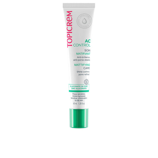 Topicrem Ac Control Mattifying Care Gel Cream 40 Ml - Salevare.com