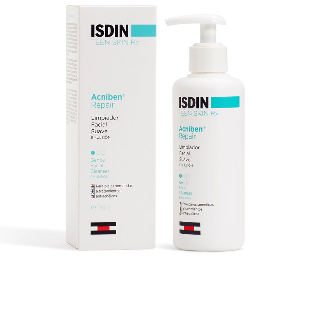 Isdin Acniben Repair Limpiador Facial Suave 180 Ml - Salevare.com