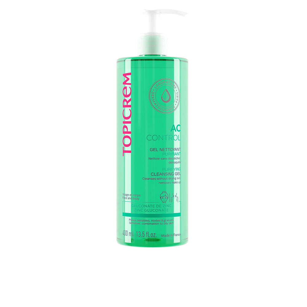 Topicrem Ac Control Purifying Cleansing Gel 400 Ml - Salevare.com