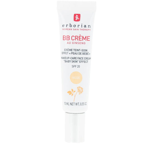 Erborian Bb Crème Au Ginseng Spf20 #Nude 15 Ml - Salevare.com