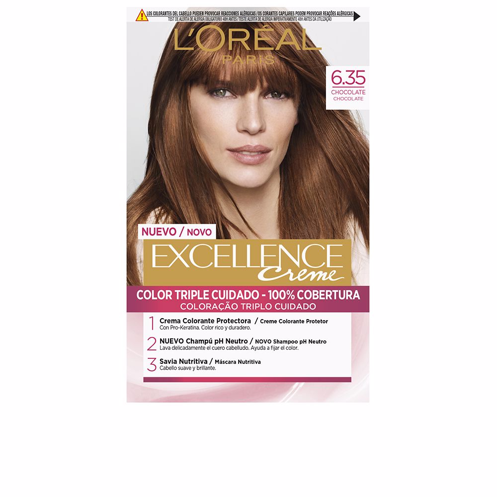 L'Oréal Paris Excellence Creme #6.35-Chocolate 192 Ml