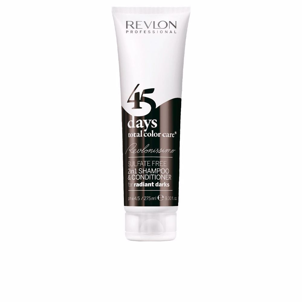 Revlon 45 Days 2In1 Shampoo & Conditioner For Radiant Darks 275 Ml