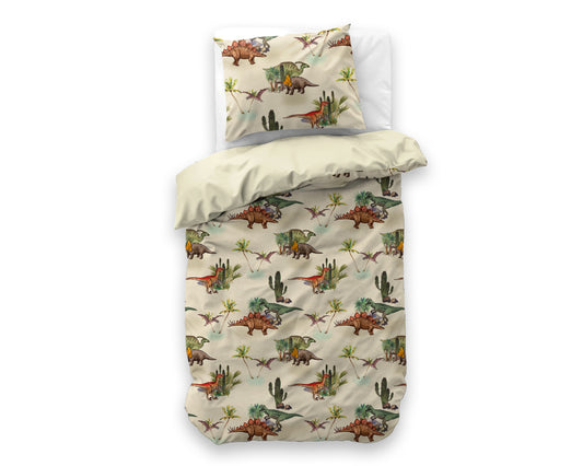 Duvet Cover Set Bamdino Green 140 x 200/220