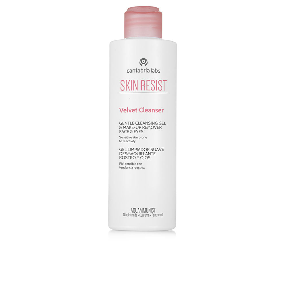 SKIN RESIST VELVET gentle cleansing gel for face and eyes 200 ml