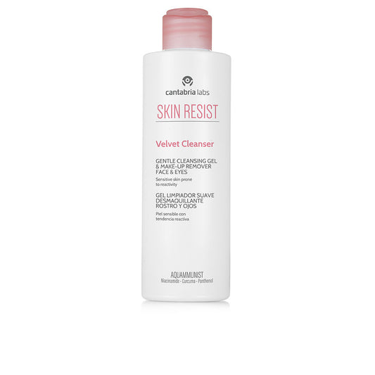 SKIN RESIST VELVET gentle cleansing gel for face and eyes 200 ml
