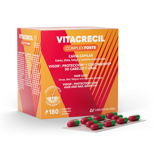 VITACRECIL COMPLEX FORTE hair and nails capsules 180 units