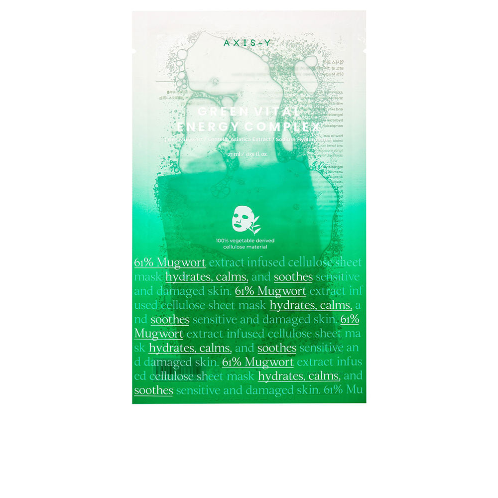 MUGWORT GREEN VITAL ENERGY COMPLEX SHEET mask 27 ml