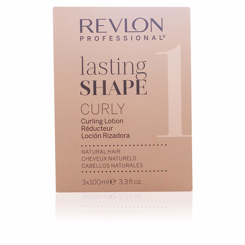 Revlon Lasting Shape Curling Lotion Natural Hair 3 X 100 Ml