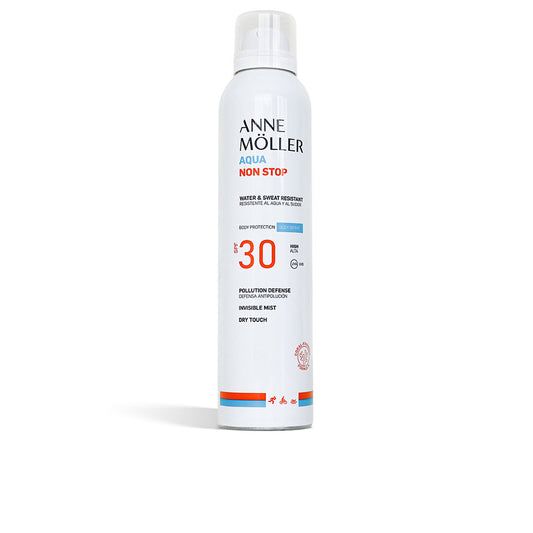 AQUA NON STOP water and sweat resistant body spray SPF30 200 ml