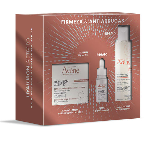 HYALURON ACTIV B3 AQUA GEL - CREAM + MICELLAR WATER + SERUM SET 3 pcs