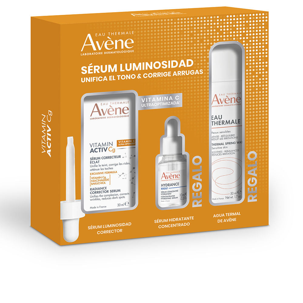 VITAMIN ACTIV CG SERUM + HYDRANCE SERUM + THERMAL WATER CASE 3 pcs