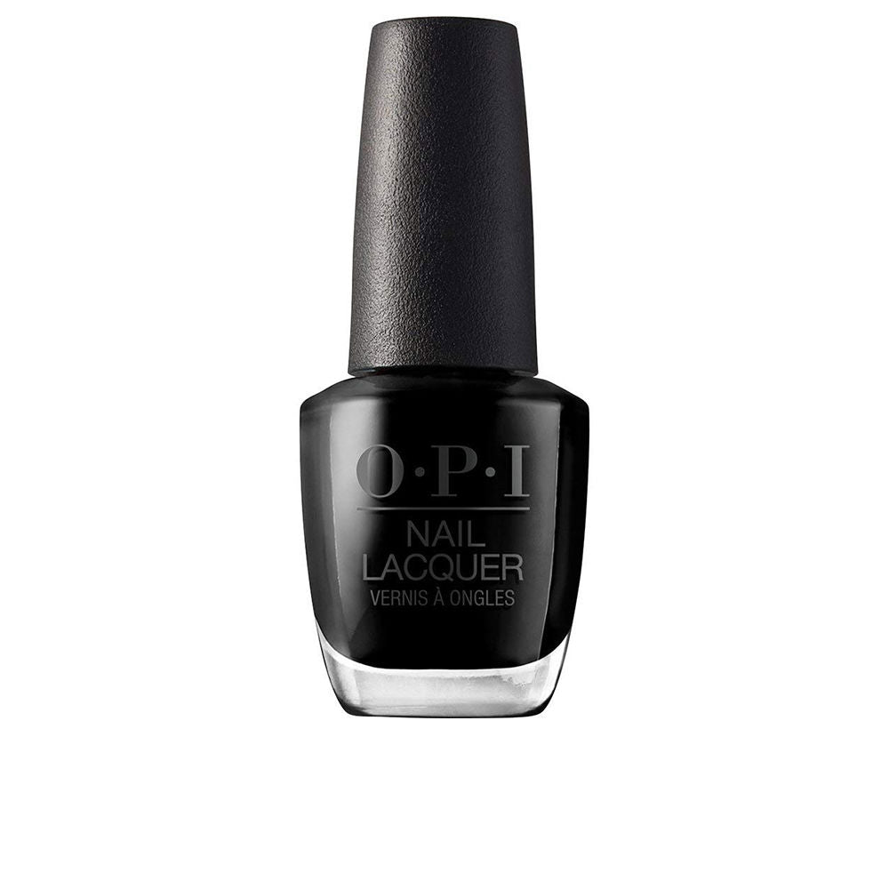 Opi Nail Lacquer Nail Polish Lasting Up To 7 Days #Eu Lady In Black 15 Ml - Salevare.com