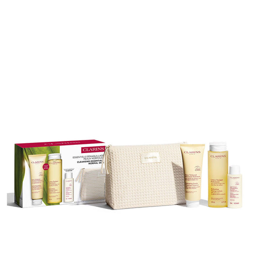 NORMAL-DRY SKIN CLEANSING ESSENTIALS 4-PIECE SET