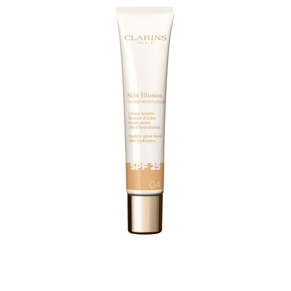 SKIN ILLUSION TINTED MOISTURIZER anti-aging tinted glow treatment SPF 25 #04 40 ml