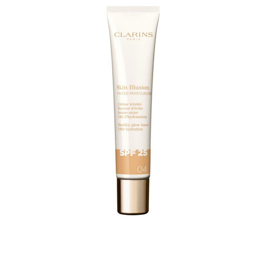 SKIN ILLUSION TINTED MOISTURIZER anti-aging tinted glow treatment SPF 25 #04 40 ml