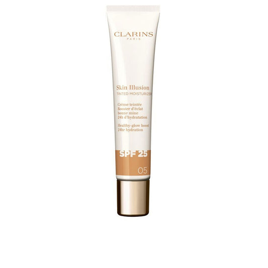 SKIN ILLUSION TINTED MOISTURIZER anti-aging tinted glow treatment SPF 25 #05 40 ml