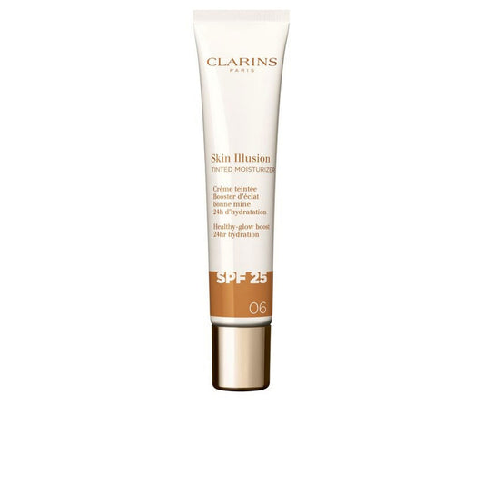 SKIN ILLUSION TINTED MOISTURIZER anti-aging tinted glow treatment SPF 25 #06 40 ml