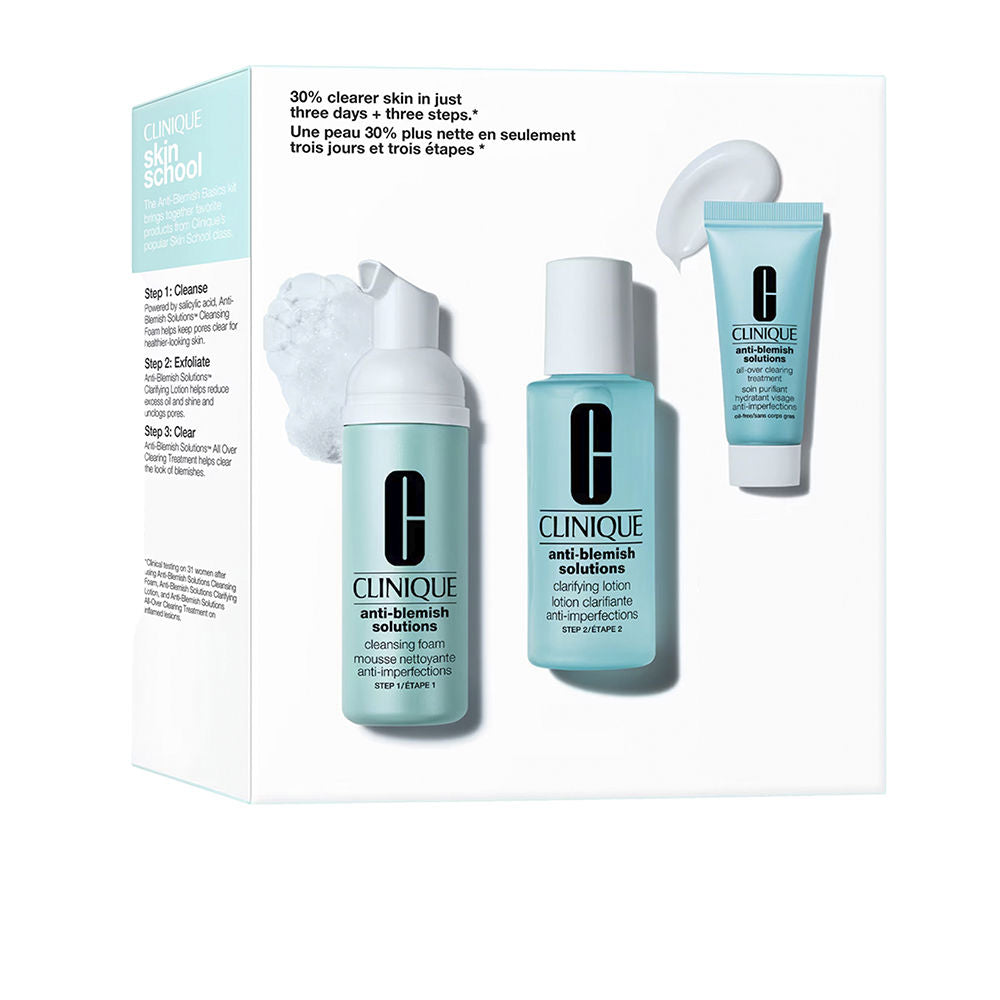 ANTI-BLEMISH SOLUTIONS 3-STEP SKIN CARE SYSTEM CASE 3 pcs