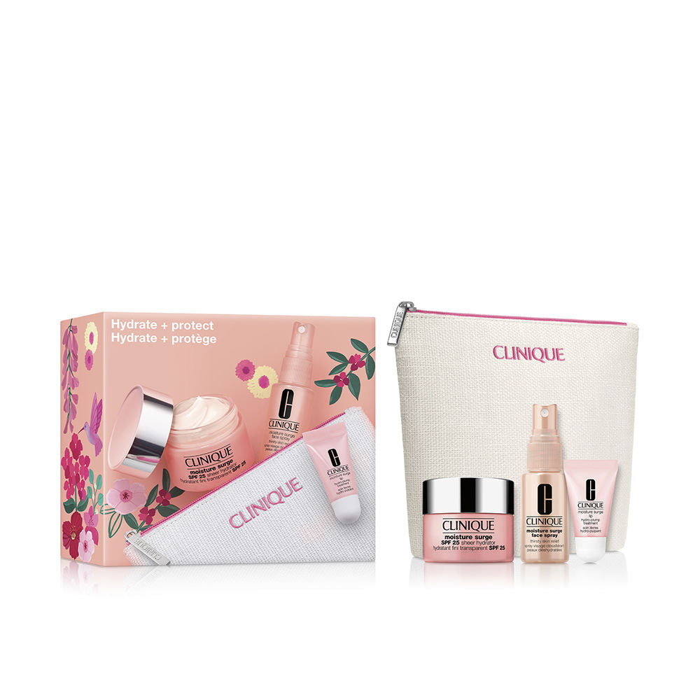 MOISTURE SURGE SPF25 LIGHT MOISTURIZING CREAM 4-piece set