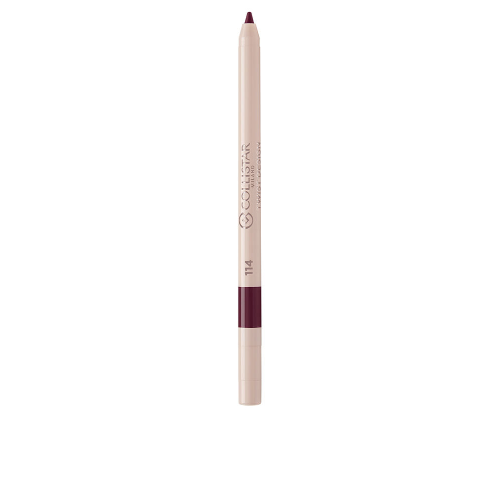 TWIST DESIGN lápiz de labios #114-Warm Mauve 1 u