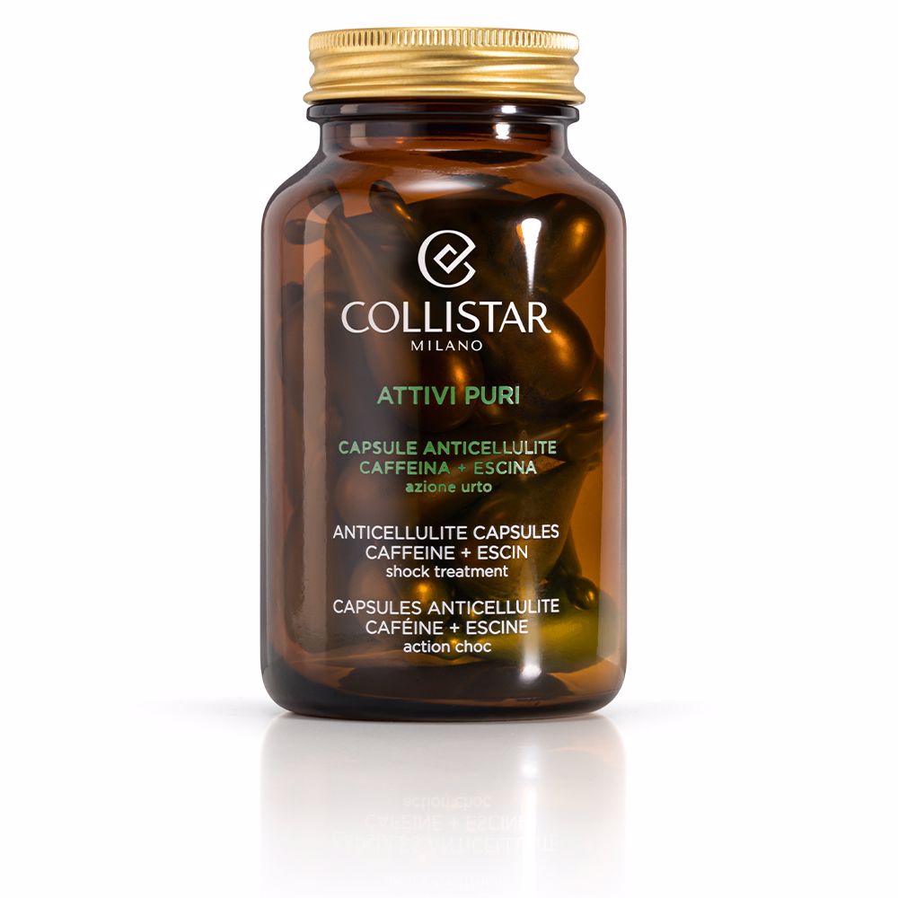 ATTIVI PURI anti-cellulite capsules caffeine + escin 14 u