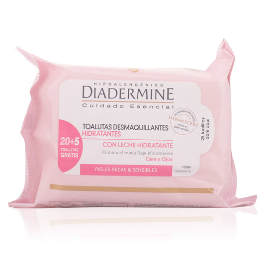 MAKE-UP REMOVER WIPES moisturizing dry-sensitive skin 25 u