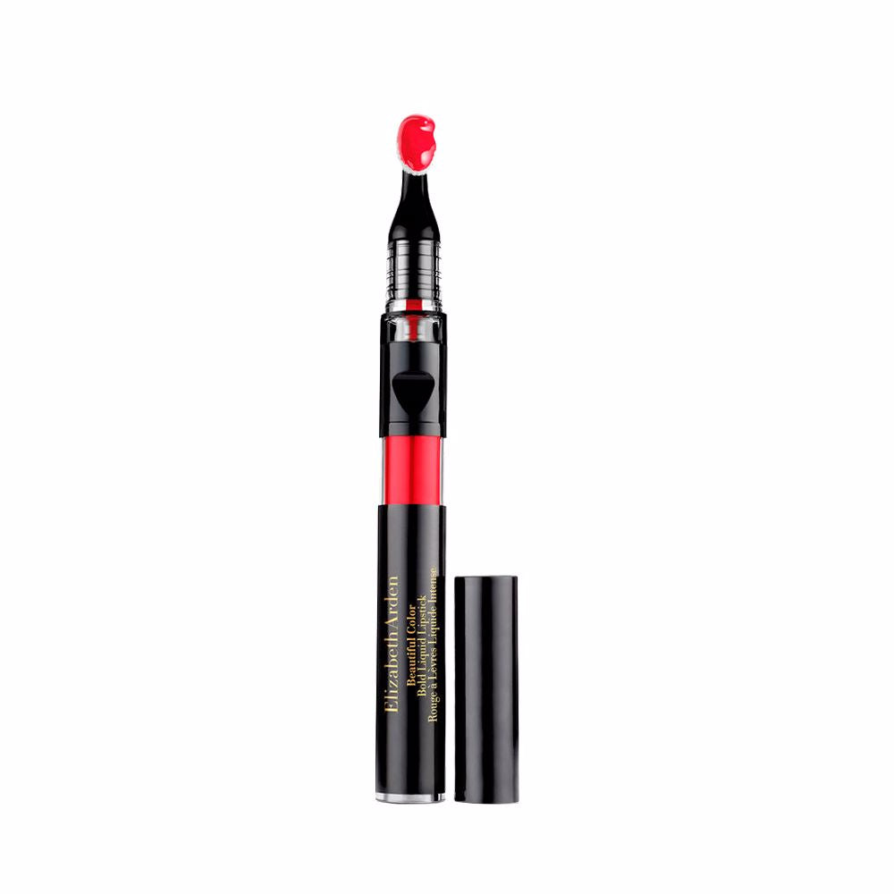 BEAUTIFUL COLOR bold liquid lipstick #fearless red