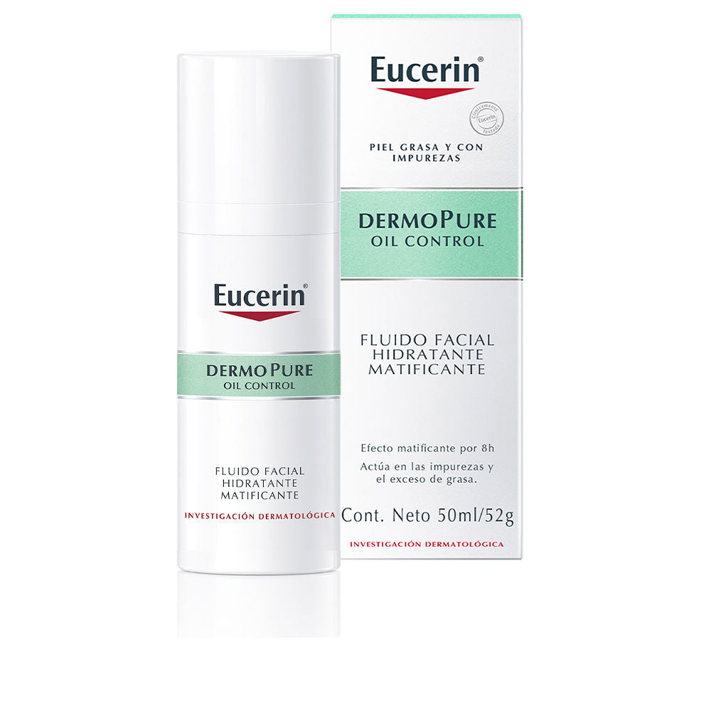 DERMOPURE oil control mattifying moisturizing facial fluid 50 ml