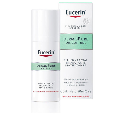 DERMOPURE oil control mattifying moisturizing facial fluid 50 ml