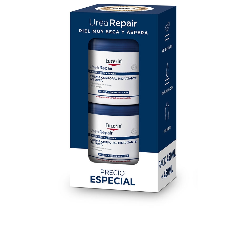 UREAREPAIR crema corporal hidratante 5% urea pack 2 x 450 ml