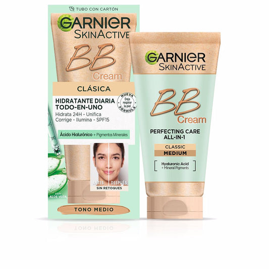 SKINACTIVE BB CREAM classic daily moisturizer #medium tone 50 ml