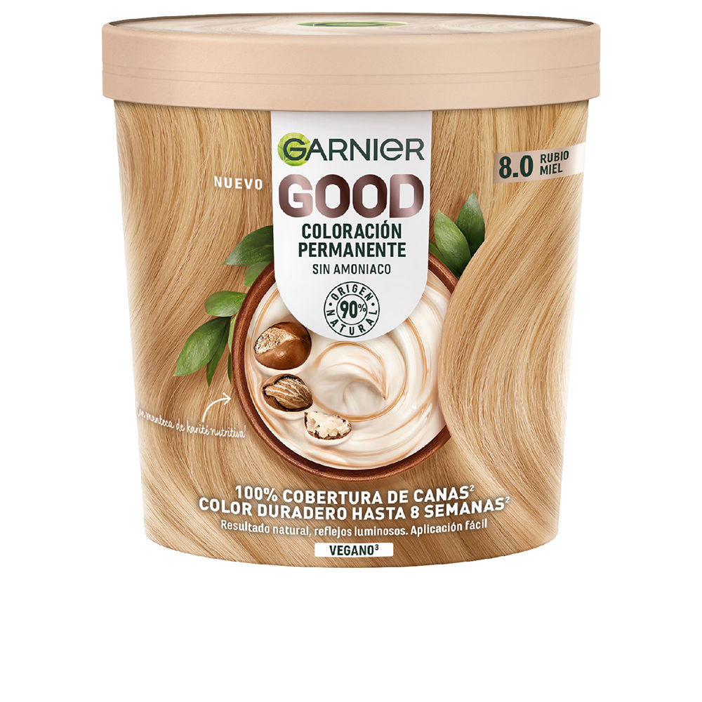 GOOD permanent color #8.0 honey blonde 217 ml