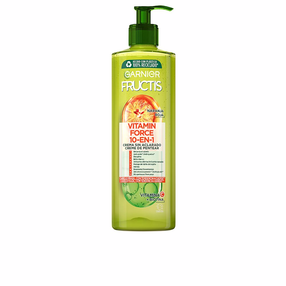 FRUCTIS VITAMIN C FORCE &amp; BIOTIN leave-in cream 400 ml