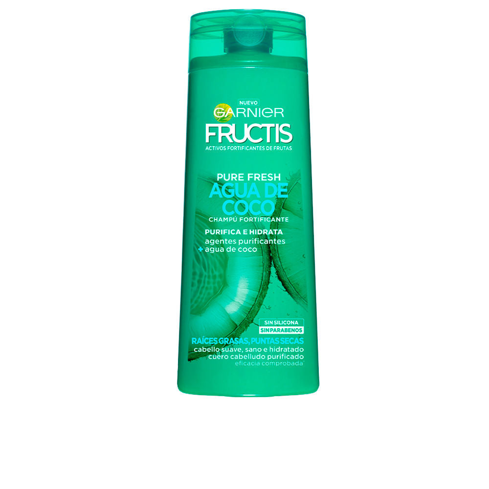 FRUCTIS PURE FRESH fortifying coconut water shampoo 300 ml