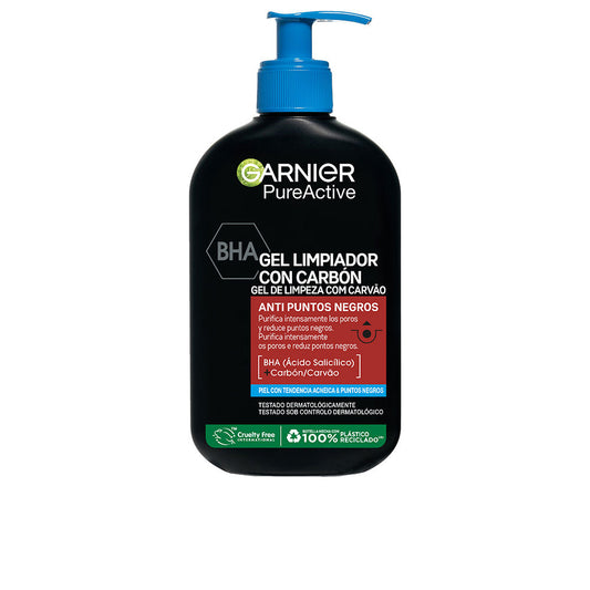 PURE ACTIVE charcoal anti-blackhead cleanser gel 250 ml