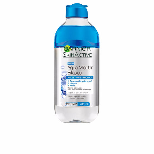 SKINACTIVE biphasic micellar water for delicate skin and eyes 400 ml