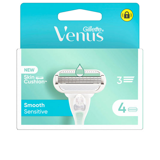 GILLETTE VENUS SMOOTH SENSITIVE charger 4 refills