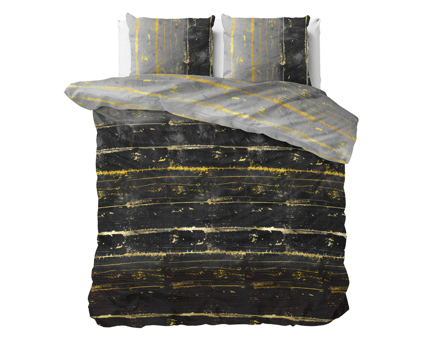 Duvet Cover Set Scratchy Anthracite 240 x 220