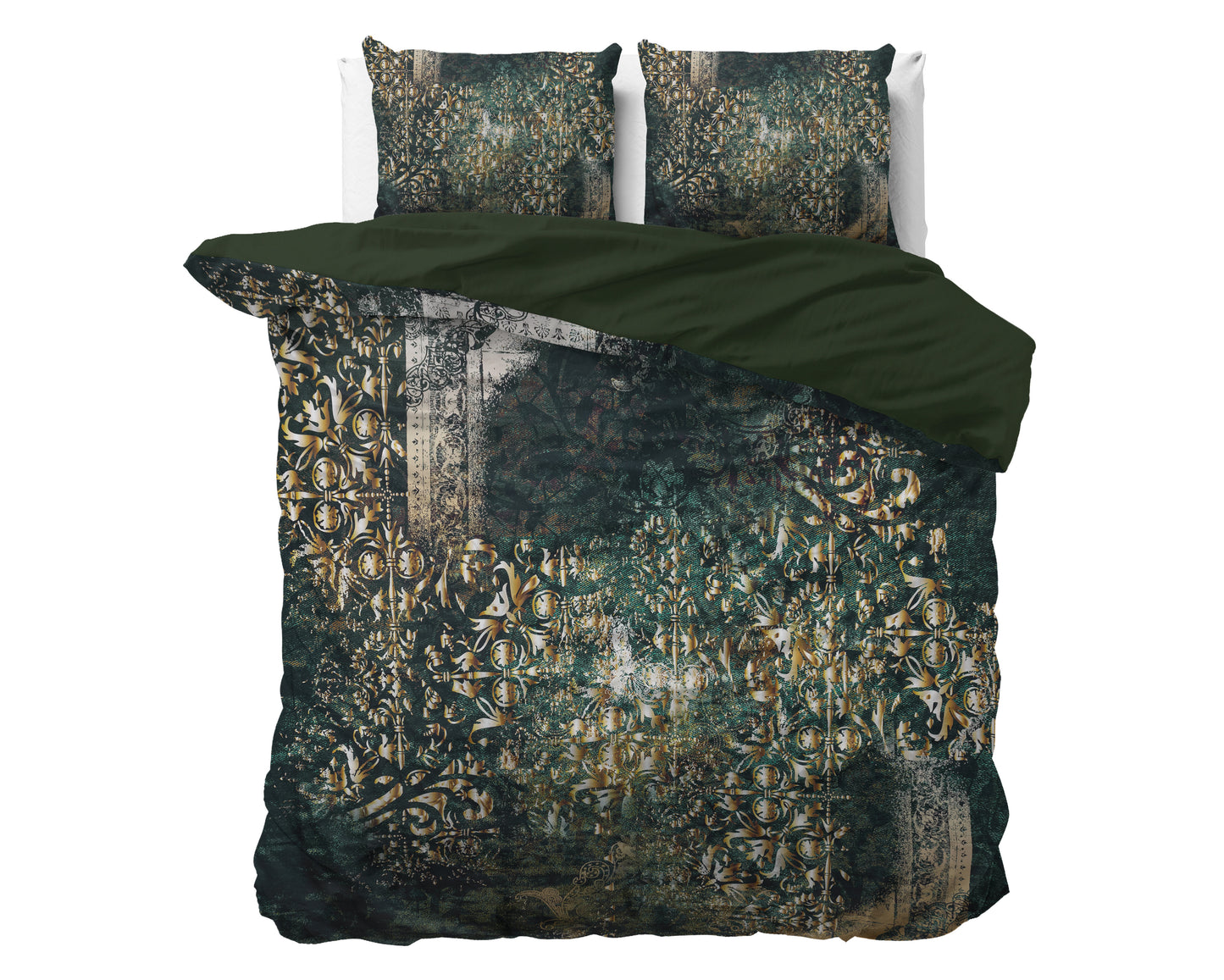Duvet Cover Set Nairobi Green 200 x 220