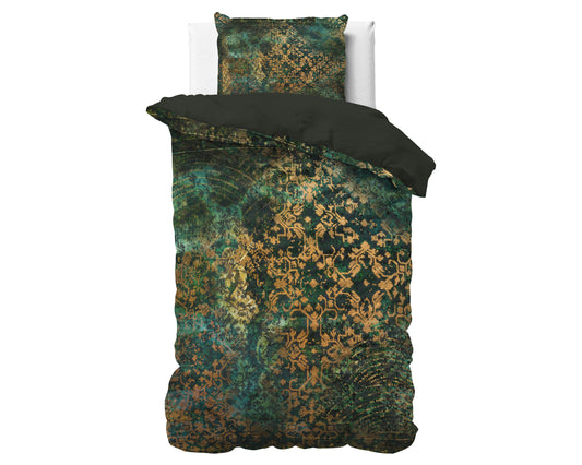 Duvet Cover Set Venni Green 140 x 220